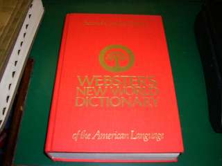 Websters New World Dictionary of the American Language  