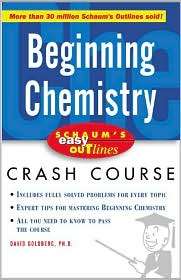 Beginning Chemistry (Schaums Easy Outlines Series), (0071422390 