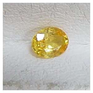 Sapphire, Loose Yellow, .31ct. Natural Genuine, 4.6x3.6mm 