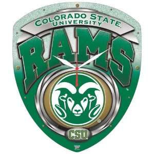  Colorado State Rams High Definition Clock Sports 