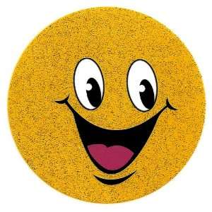  Happy Face Smiley Yellow Glitter Heat Iron On Transfer for 