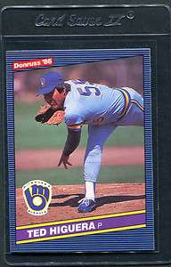 1986 Donruss Ted Higuera RC #351 Mint  