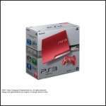 RED PLAYSTATION 3 SYSTEM OFFICIAL SONY JAPAN PS3 320GB★  