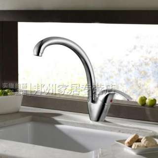 faucet kitchen vessel mixer sink tap chrome 360Â° Rotation 4512