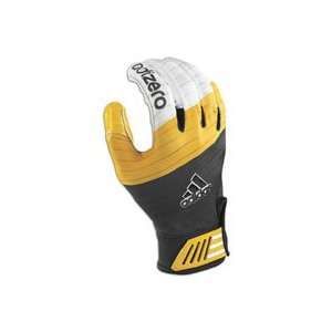 adidas AdiZero Smoke Receiver Glove   Mens   Black/Gold/White