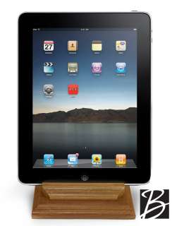 IPAD STAND Finest Solid Cherry Wood Ipad Holder MADE in the USA BEST 