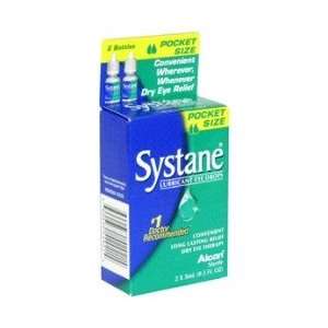  Alcon Systane Lubricant Eye Drops Pocket Size 2 X 5 Ml 