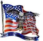 New AMERICAN FLAG & EAGLE METAL WALL ART Patriotic Decorations 