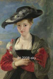Old Master Art Antique women Oil Painting female Portrait Noblewoman 