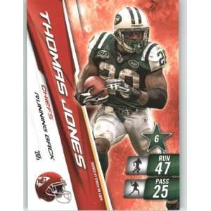 2010 Panini Adrenalyn XL NFL Football Trading Card # 205 Thomas Jones 