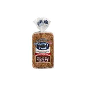 Natures Pride 100% Whole Wheat Bread 24 oz (Pack of 2)  