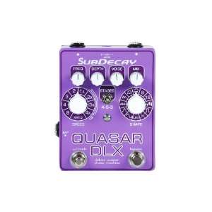    Subdecay Quasar DLX Deluxe Phaser FX Pedal Musical Instruments
