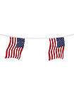 4m American Flag Bunting Independence Day Decoration  