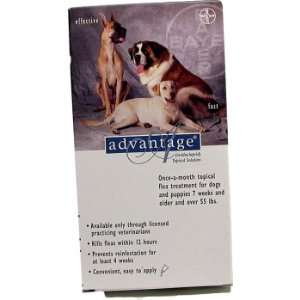  Advantage Flea Control for Dogs (Four Dose (4 applications 