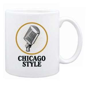   New  Chicago Style   Old Microphone / Retro  Mug Music Home