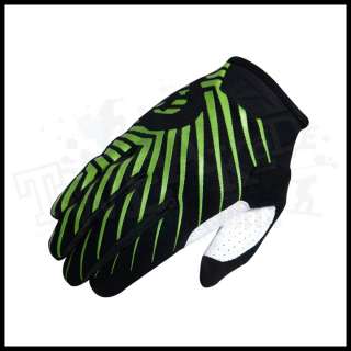 New 2011 SixSixOne 401 Chevron Gloves   Lime Green , Size XX Large