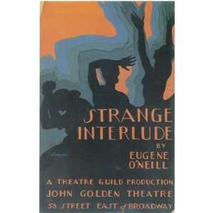  Strange Interlude (Broadway) Finest LAMINATED Print 