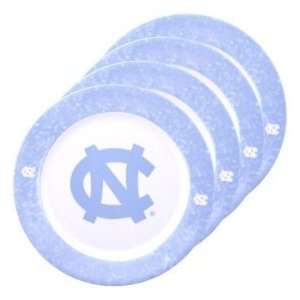  North Carolina Tar Heels NCAA Dinner Plates (4 Pack) by 