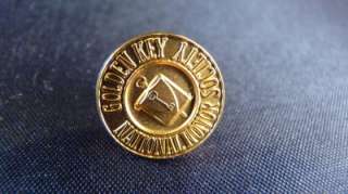 GOLDEN KEY National Honor Society Lapel PIN  