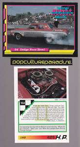 1964 DODGE RACE HEMI 426 Branded Muscle Car PHOTO CARD  