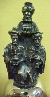 Danbury Mint Silverplate Bell 3 Wise Men Magi  