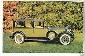 1928 PACKARD 443 SUPER EIGHT SEDAN Car Photo POSTCARD  