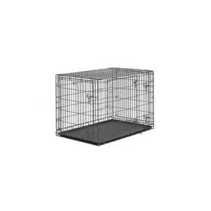   Select Triple Door Dog Crate Gray 42x28x30 Inch   1342TD