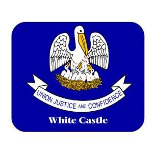  US State Flag   White Castle, Louisiana (LA) Mouse Pad 