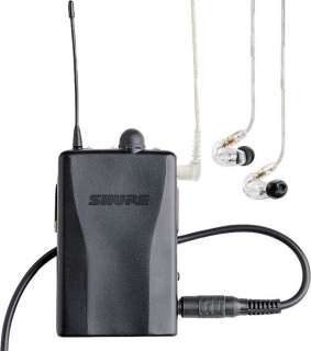 Shure PSM200 Wired Monitoring System SE215 Clear 042406207089  