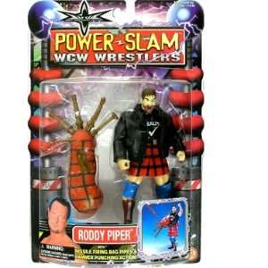   WCW Powerslam  Rowdy Roddy Piper Action Figure Toys & Games