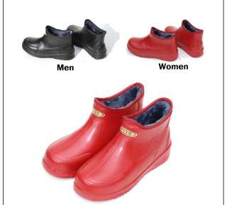 Womens Winter Snow Boots Waterproof Half Shoes [RED] ~  