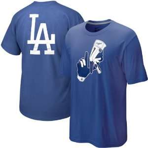  Nike L.A. Dodgers Royal Blue Local T shirt (Small) Sports 