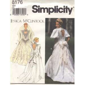  Simplicity Pattern #8176   Jessica McClintock Misses 