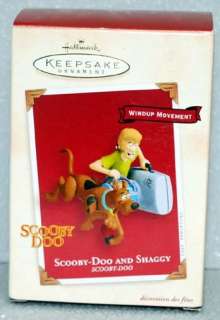 Scooby Doo & Shaggy Windup 2002 Hallmark Ornament  