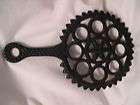 Vintage Cast Iron Trivet H2H Asbestos style footed  