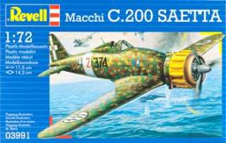 NEW Revell Germany 1/72 Macchi MC200 Saetta Plastic Model Kit 03991 