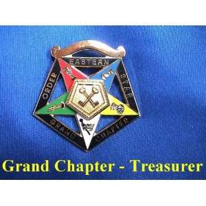    OES Order Eastern Star Grand Treasurer Jewel 