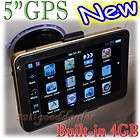   GPS Navigation Built in 4GB 64MB RAM WinCE 6.0 FM  MP4 New Map POI