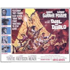  Duel at Diablo   Movie Poster   11 x 17
