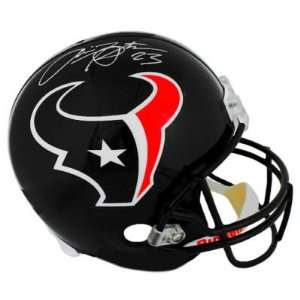  Arian Foster Autographed Helmet   Full Size COA Sports 