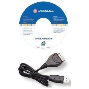  Motorola USB Data Cable w/Mobile PhoneTools 4.0 for 