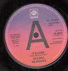 WILMA READING its over 7 promo b/w do me wrong but do me (7n45631 