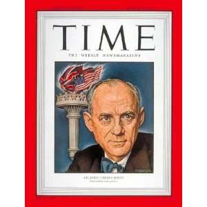  Clarence K. Streit by TIME Magazine. Size 11.00 X 14.00 