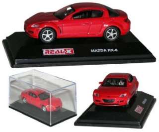 Real X MAZDA RX 872 Scale W/Display Case   RED  