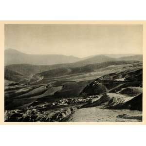  1927 Agrigento Girgenti Sicily Sulfur Mines Landscape 