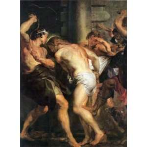  Oil Painting Flagellation of Christ Peter Paul Rubens 