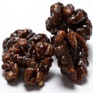 Walnuts, Roasted and Caramelized with Honey   1 bag, 8 oz  