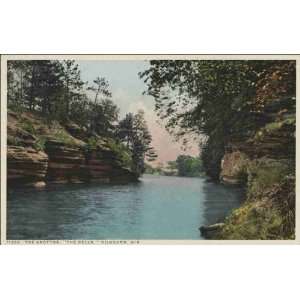    Reprint Kilbourn WI   The Grottos, The Dells