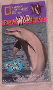 NIP 2 Really Wild Animals VHS NEW Deep Sea Dive Safari  