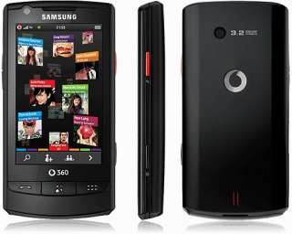 New Samsung M1 i6410 Vodafone 360 3G GPS 3MP GSM Linux based BLACK 